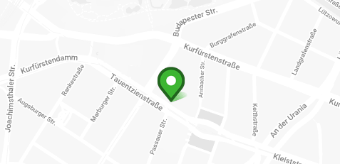 Standort Kartenansicht - Dörfer Kieferorthopädie, Tauentzienstraße 5